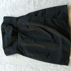 J.Crew sz.2 petite black strapless dress